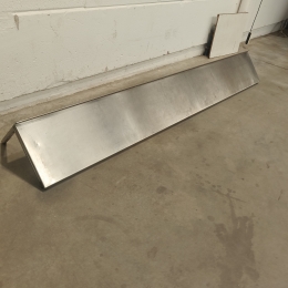 Etagère murale en inox 290 x 40 cm
